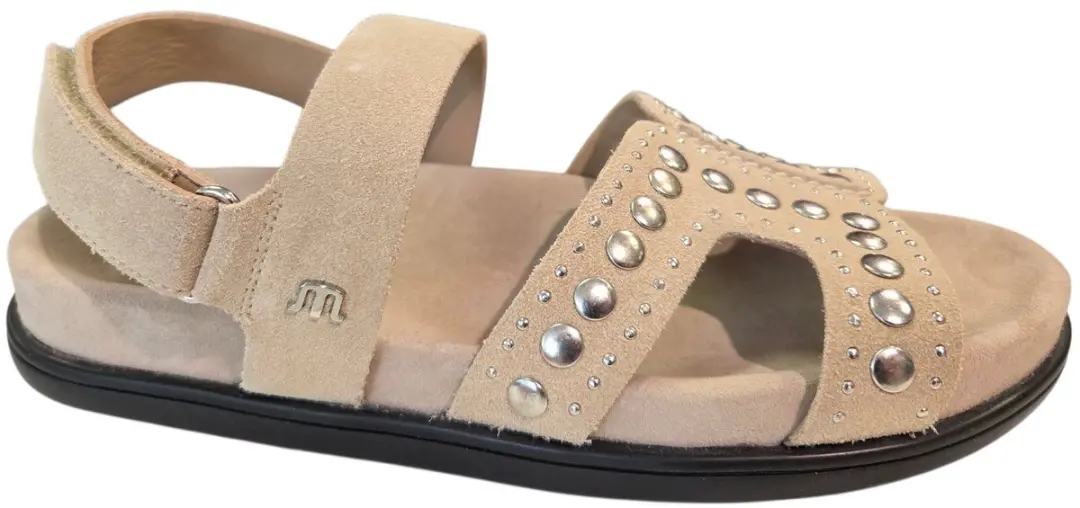 Maruti Elora Suede U00 Sandalen Beige Suede Dames