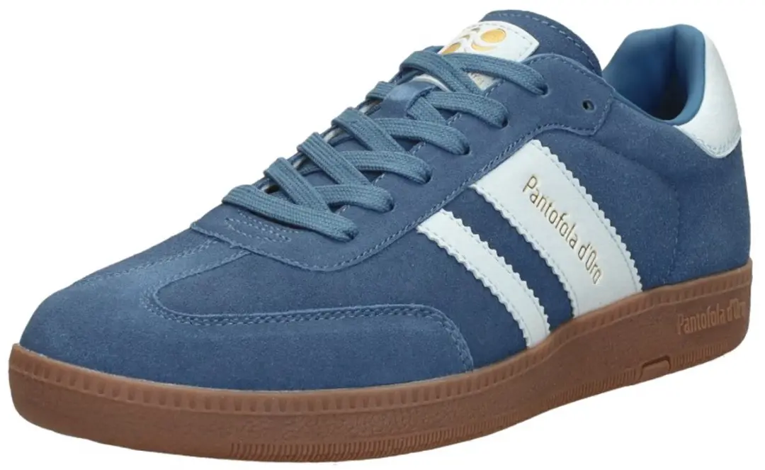 Pantofola d'Oro Ballare Sneakers blauw Suede - Maat 44 - afbeelding 3 van 6