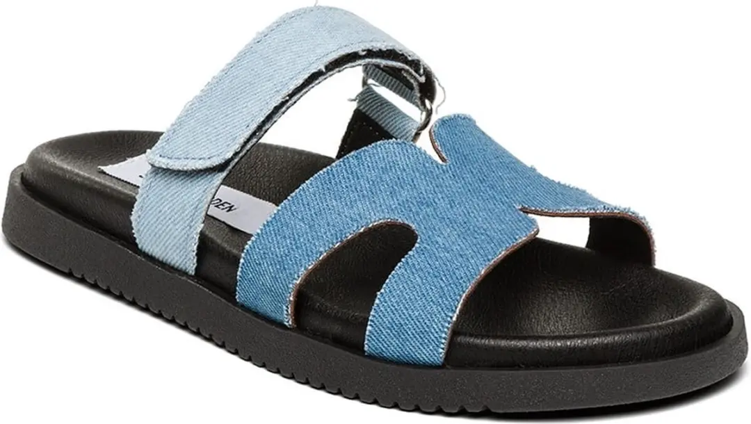 Steve Madden Missile Denim Blue Schoen - Maat 38