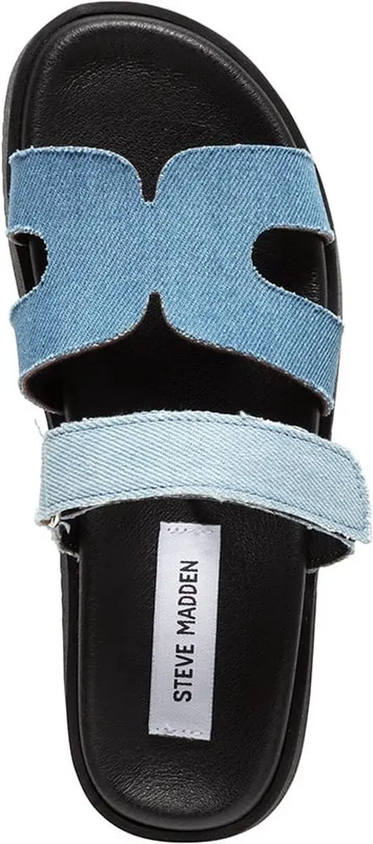 Steve Madden Missile Denim Blue Schoen - Maat 38