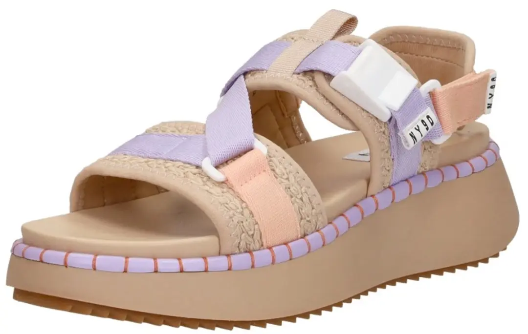 Steve Madden Decorum Sandalen Plat - Lila - Maat 37 - afbeelding 3 van 6