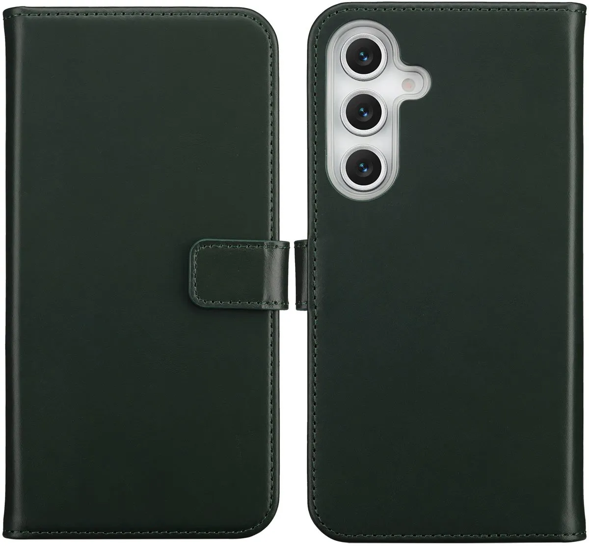 Selencia Hoesje Samsung Galaxy S25 FE Groen