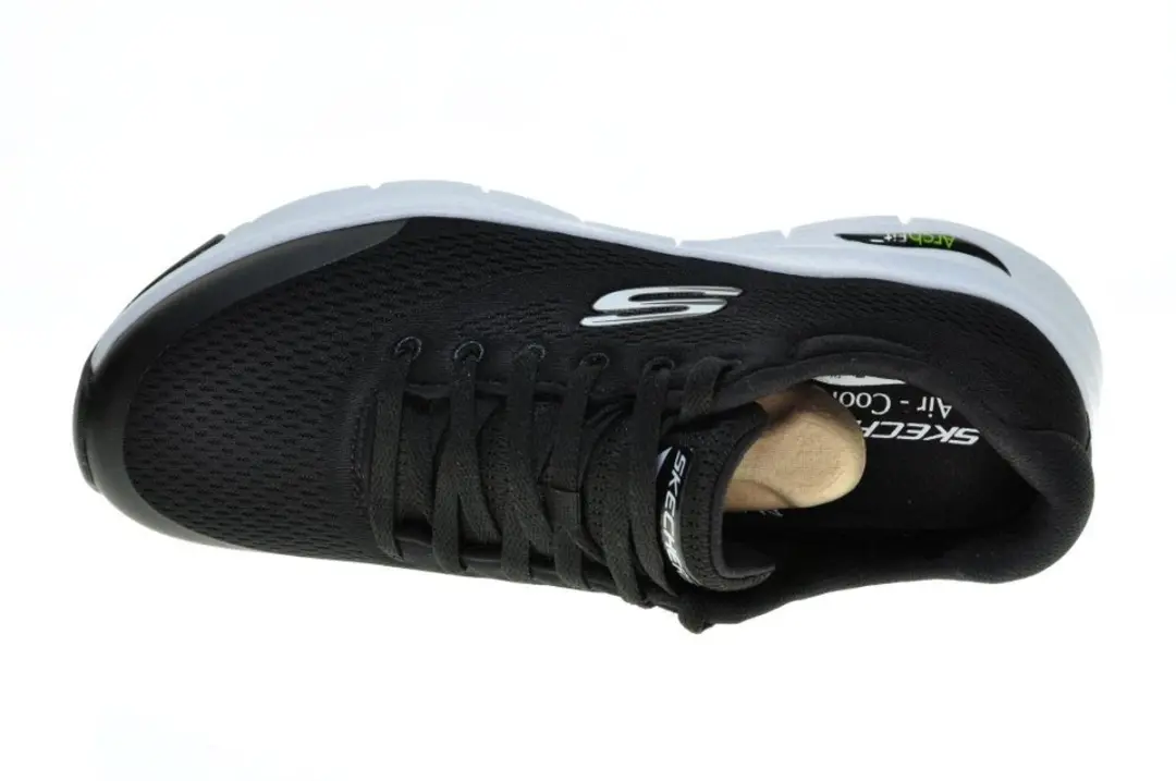 Skechers Arch Fit 232040-BKW Sneakers - Zwart - afbeelding 3 van 6