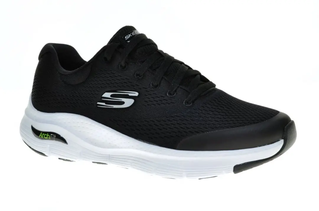 Skechers Arch Fit 232040-BKW Sneakers - Zwart - afbeelding 2 van 6