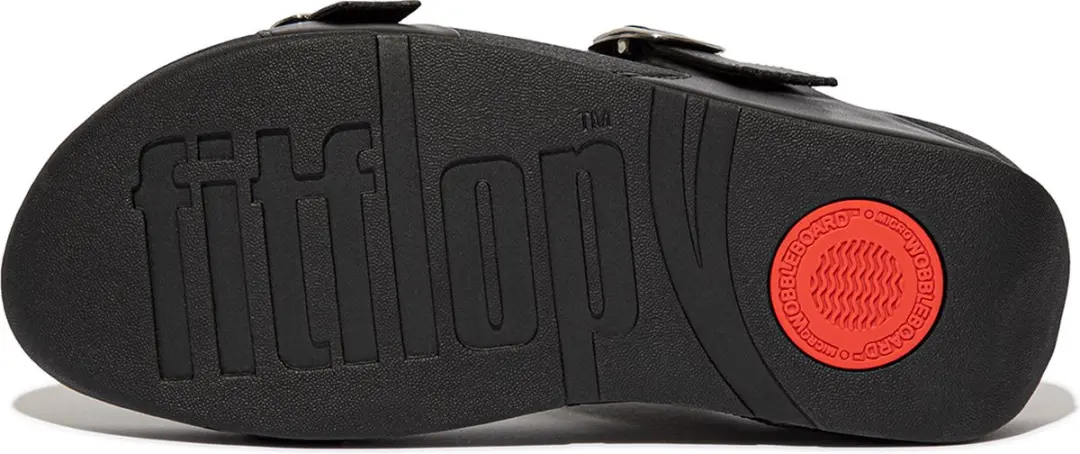 FitFlop Lulu Adjustable Sandal - Maat 39 - Zwart - afbeelding 3 van 4