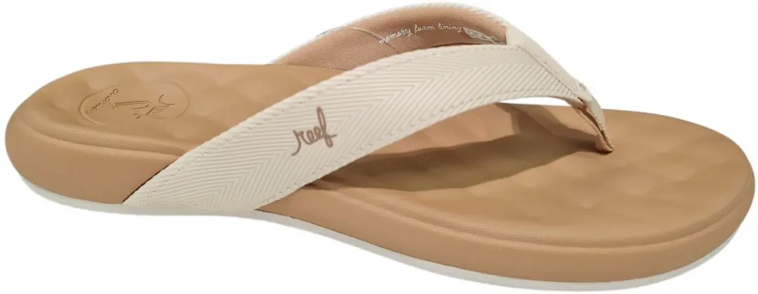 Reef Cushion Harmony Teenslipper Dames 42.5 - Beige/Bruin - afbeelding 2 van 6