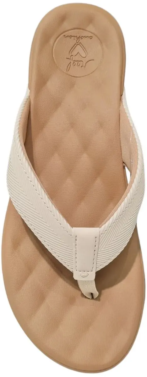 Reef Cushion Harmony Teenslipper Dames 42.5 - Beige/Bruin - afbeelding 3 van 6