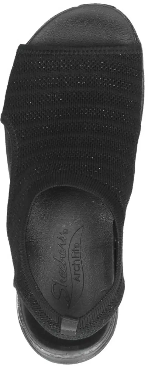 Skechers Arch Fit - Darling Days - Dames Sandalen - Zwart - afbeelding 5 van 6