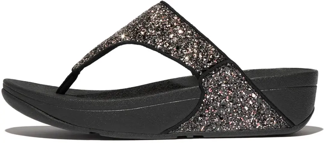 FitFlop Lulu Teenslipper - Zwart Multi - afbeelding 6 van 6