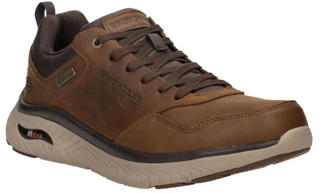 Skechers Instapper 205656 Arch Fit Crosser-Felix - Bruin - afbeelding 4 van 6