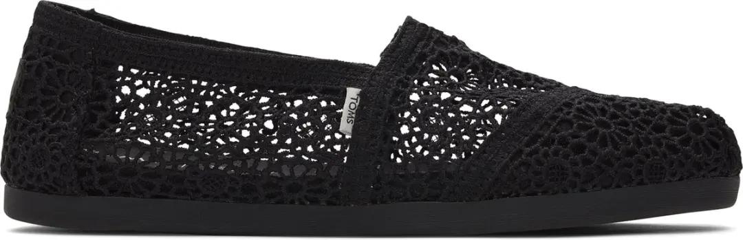 TOMS WMN ALPARGATA BLACK SIZE 42