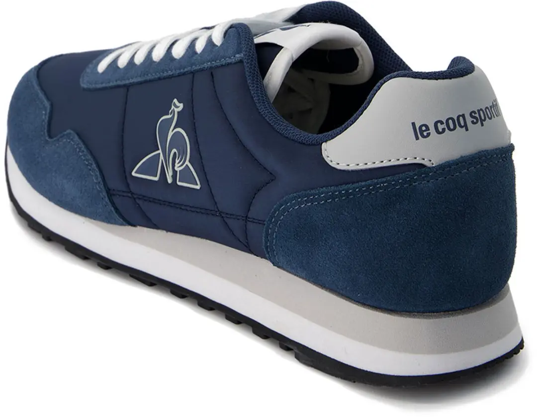 Le Coq Sportif R1000 Nylon Leer Sneakers - Lichtblauw - afbeelding 6 van 6