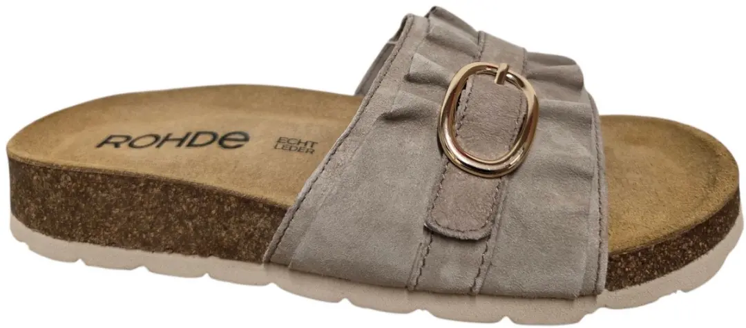 Rohde 1763 14 Slippers Beige Suede Dames