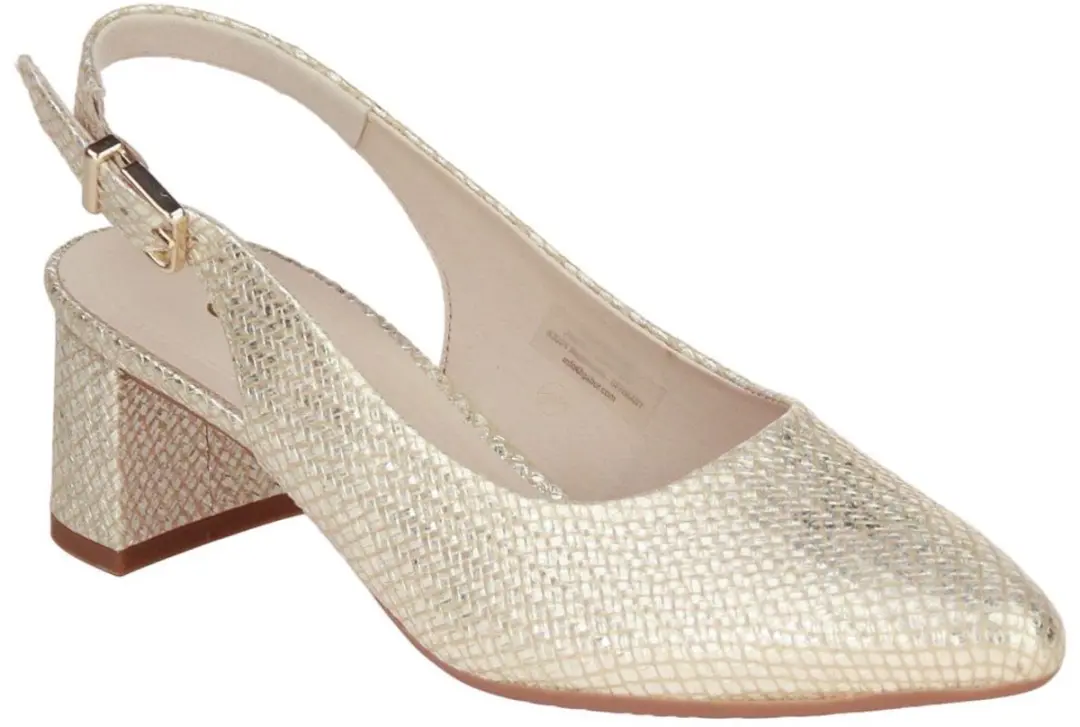 Gabor Slingback Metallic Goud - 41.5 - afbeelding 6 van 6
