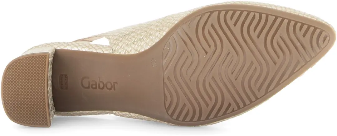 Gabor Slingback Metallic Goud - 41.5 - afbeelding 3 van 6