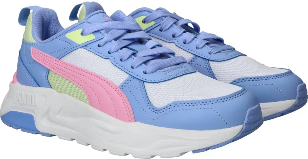 PUMA Trinity 2 LT Jr Sneakers - 36 - Witte Roze Lavendel - afbeelding 4 van 6