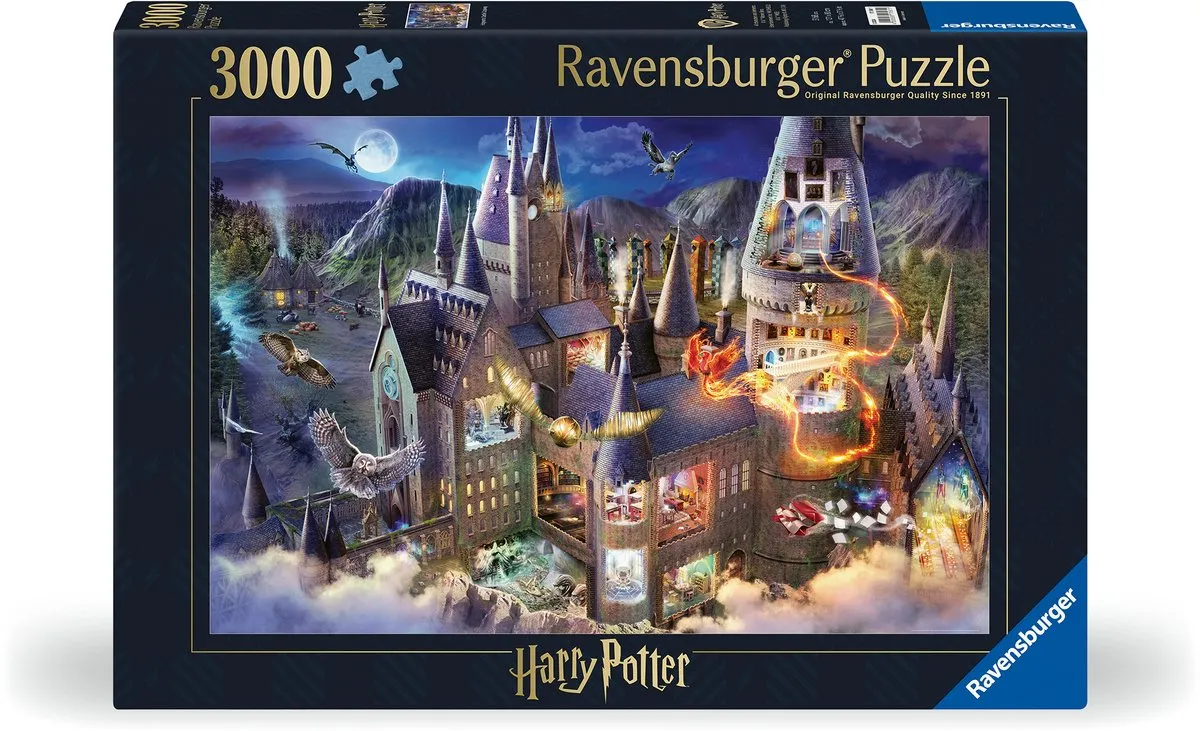 Ravensburger Zweinstein Kasteel Puzzle 3000 Stuks - Meerkleurig