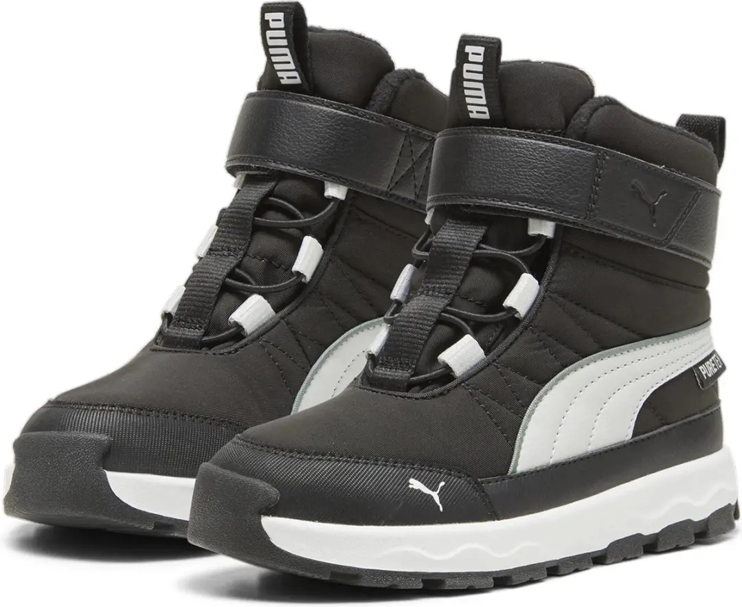 Puma Evolve Boot Purtx AC+PS Unisex Kids Sneaker gevoerd 3 zwart 392649 02