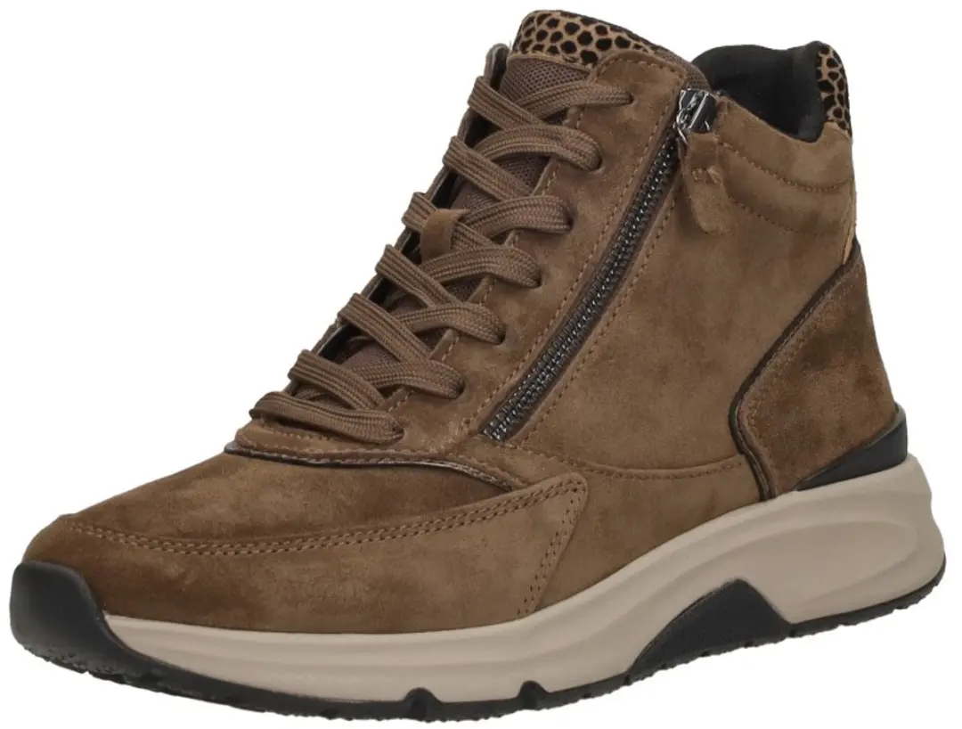 Gabor Rollingsoft Veterboots - cognac suède - maat 42
