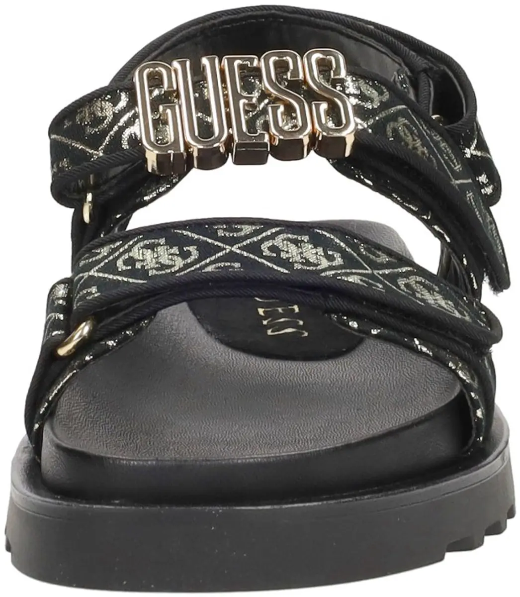 Guess Fabelis Sandalen - Dames - Zwart - Maat 38 - afbeelding 6 van 6