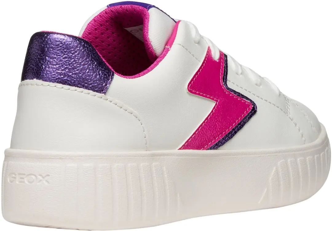 Mikiroshi Synth.Lea lage veterschoenen voor kinderen