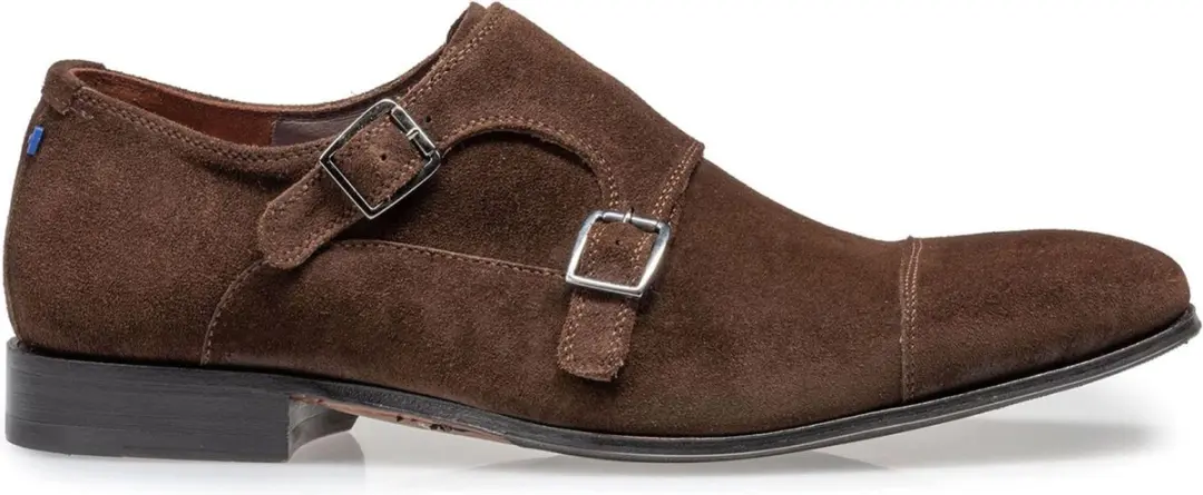 Floris van Bommel Gespschoenen bruin