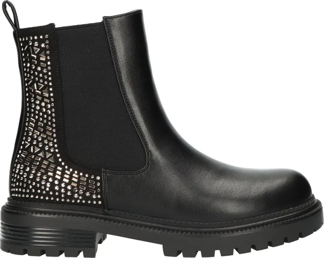La Strada Chelsea Boot Zwart Synthetisch