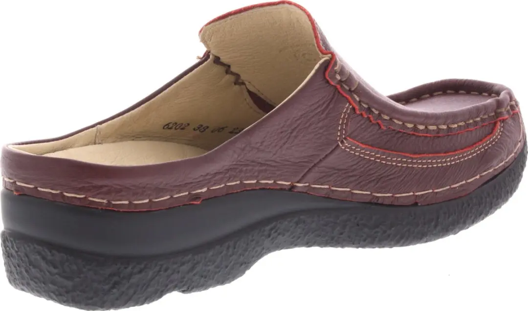 Wolky Roll Slide Red Slippers - Maat 40 - afbeelding 6 van 6