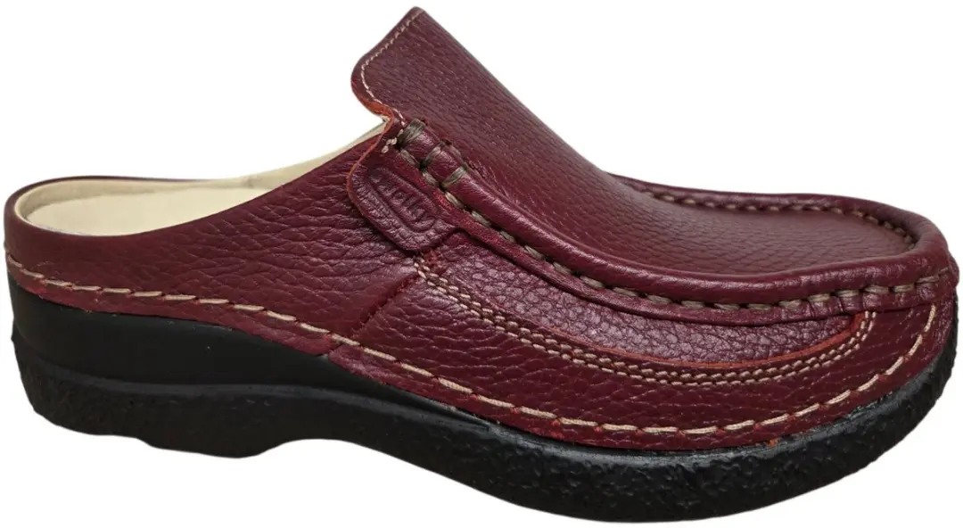 Wolky Roll Slide Red Slippers - Maat 40