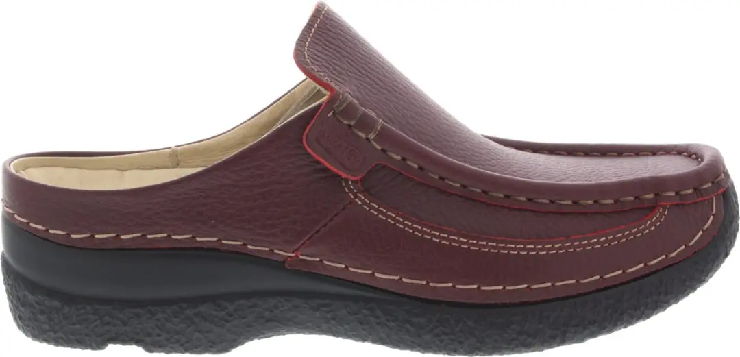 Dames Slippers Wolky Roll Slide Red 06202270-500 Rood