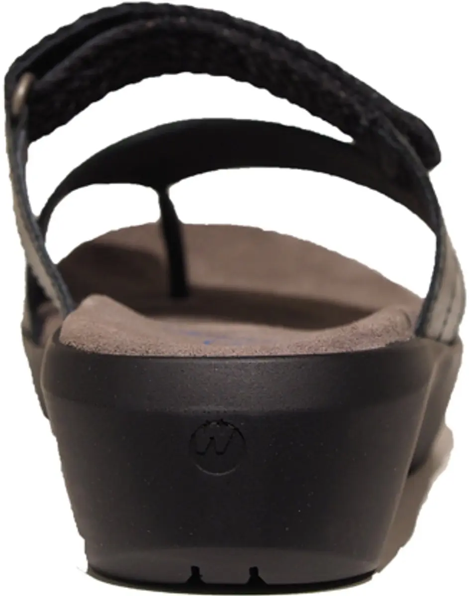 Wolky Collins Teenslipper - Zwart