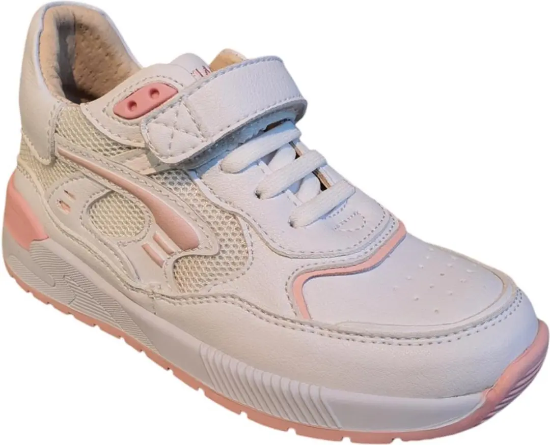 Shoesme Sneakers - Meisjes - Maat 29 - Wit Roze - afbeelding 2 van 6