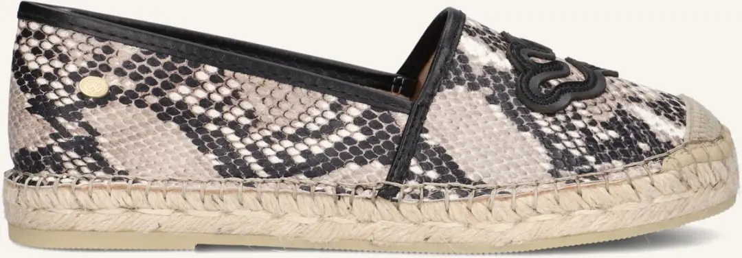 Fred De La Bretoniere Espadrille Mili Lily Black/White