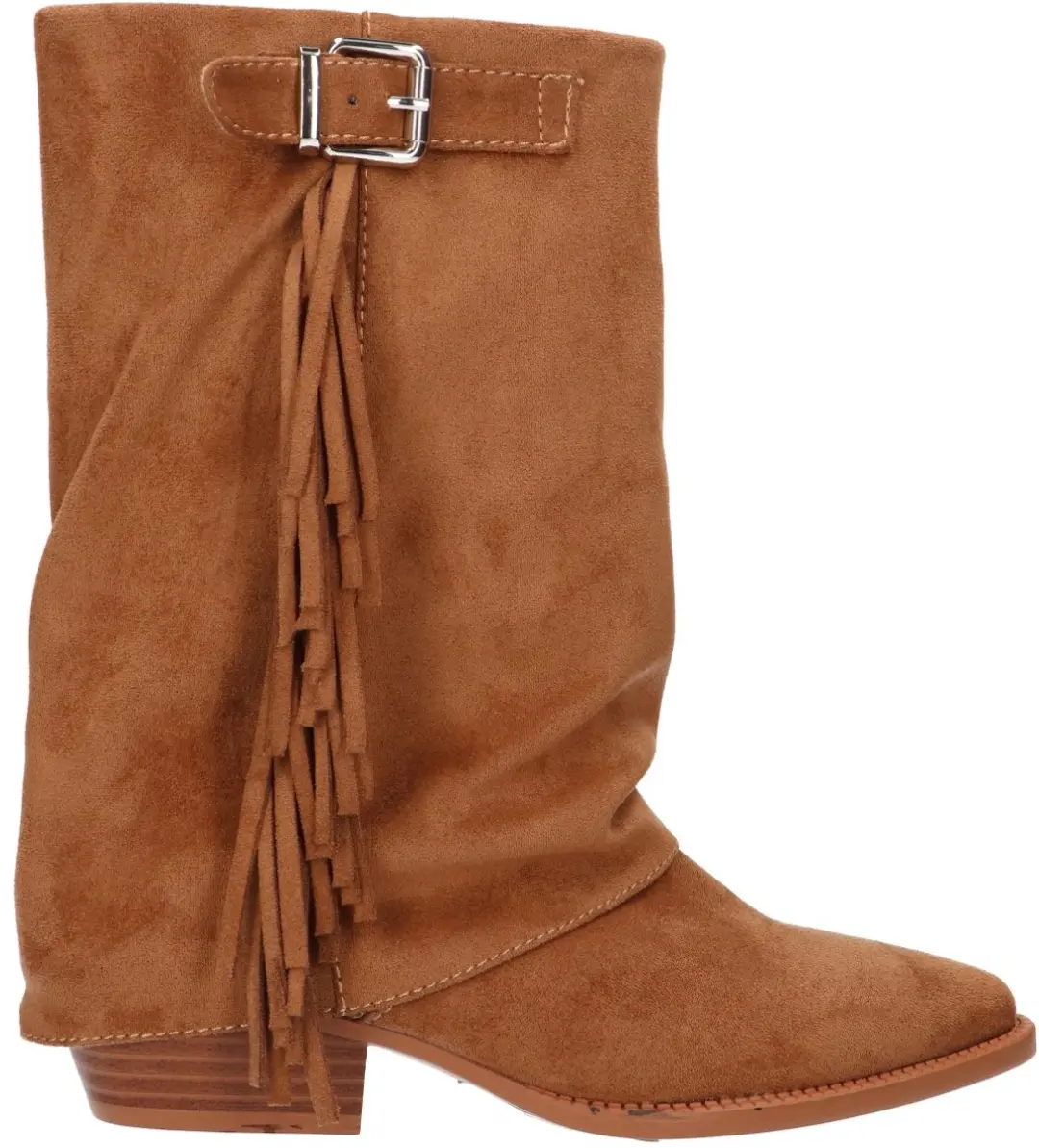 La Strada Western Bootie Camel Textiel