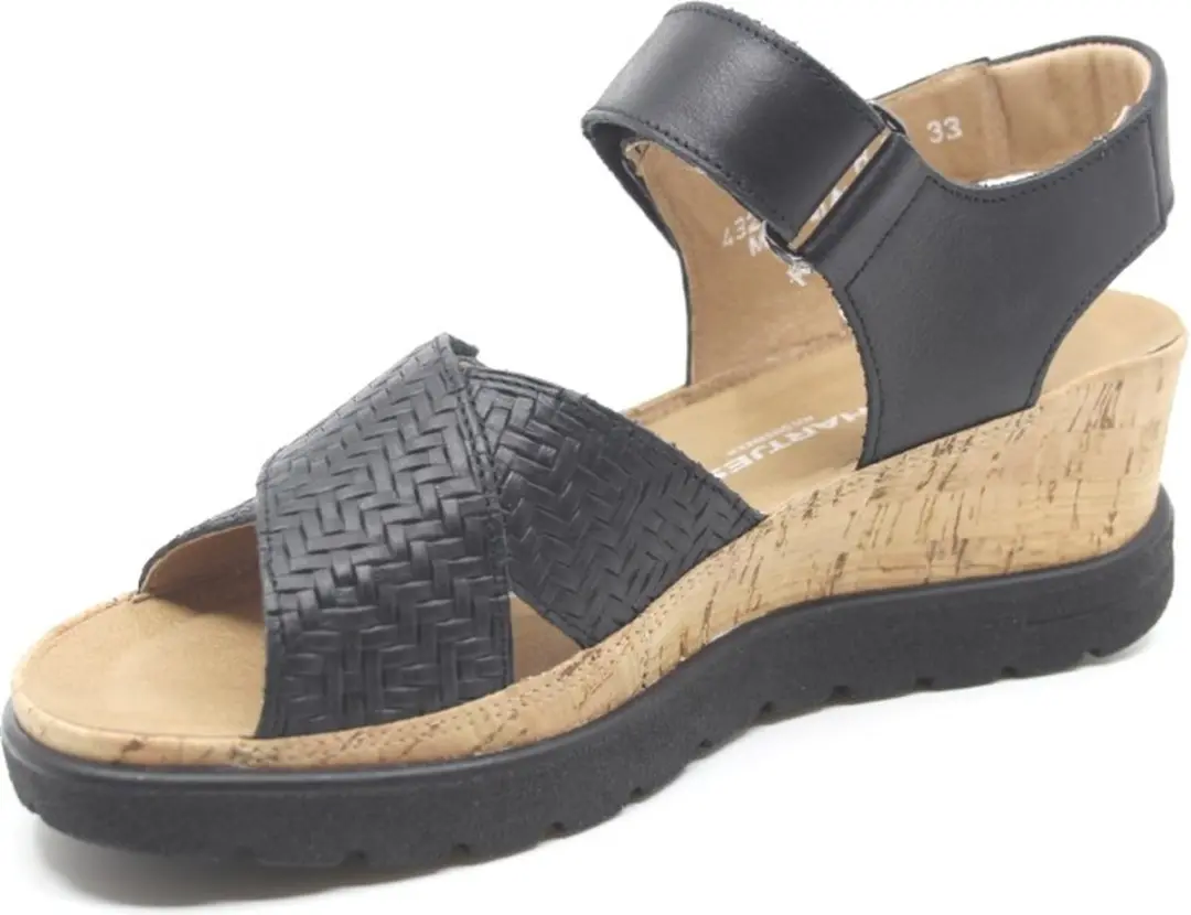 Hartjes Jazz Sandalen - Zwart - Maat 40 - afbeelding 3 van 6