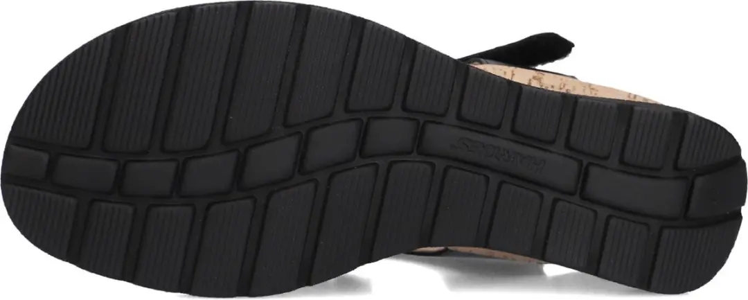 Hartjes Jazz Sandalen - Zwart - Maat 40 - afbeelding 4 van 6