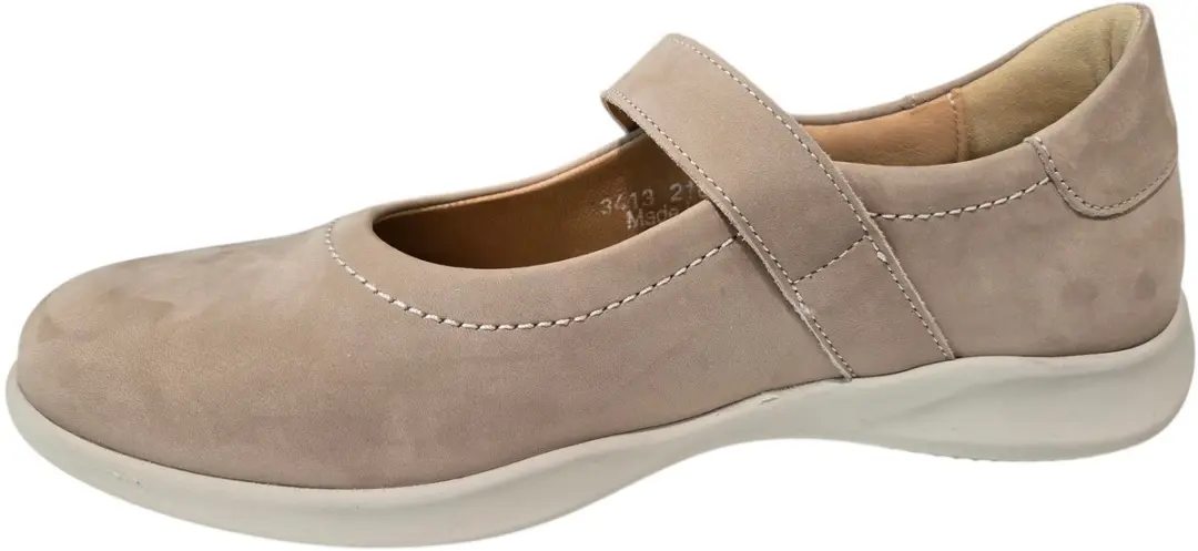 Hartjes Bandschoen Nubuck Beige Dames 41 - afbeelding 4 van 6