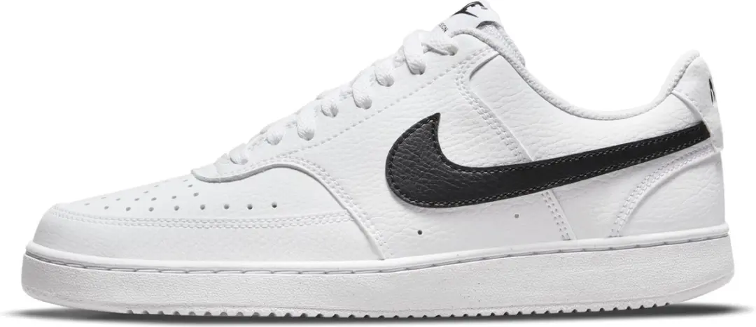 Nike Court Vision Low Next Nature Dames Sneakers - Wit/Zwart