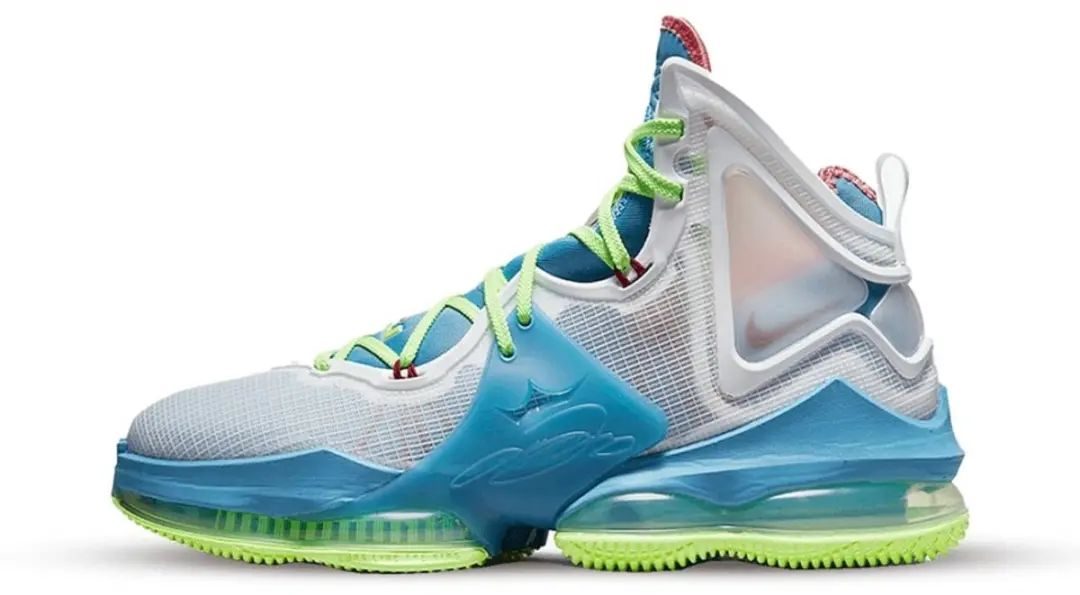 Nike LeBron 19 Dutch Blue Lime Glow