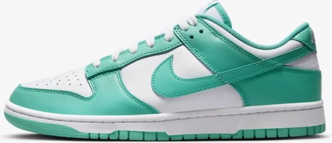 Nike Dunk Low Retro "Clear Jade" Heren Sneakers - afbeelding 3 van 4