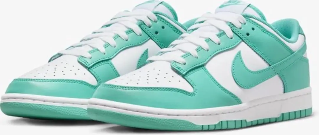 Nike Dunk Low Retro "Clear Jade" Heren Sneakers - afbeelding 2 van 4