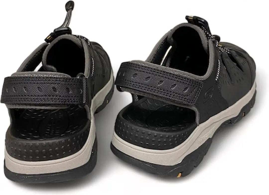 Skechers Tresmen Sandalen - 44 - Zwart - afbeelding 6 van 6