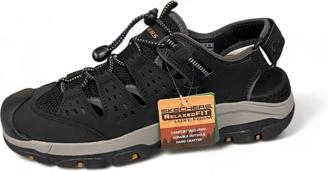 Skechers Tresmen Sandalen - 44 - Zwart