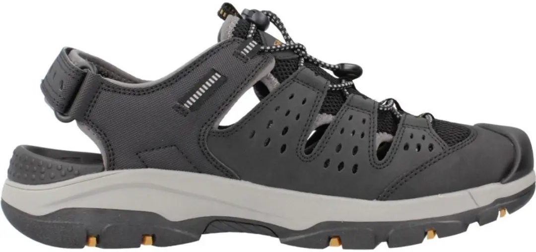 Skechers Tresmen Sandalen - 44 - Zwart