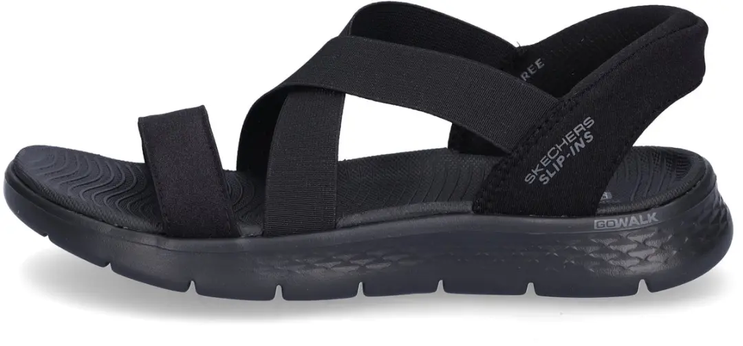 Skechers GO WALK Flex Slip-ins Dames Sandalen - Zwart 37