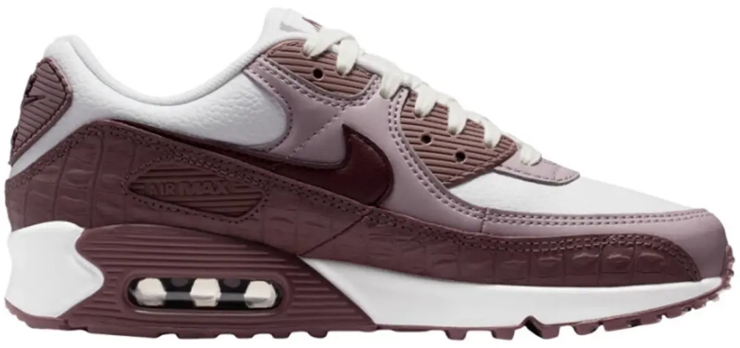Nike Air Max 90 QS 'Burgundy Crush Croc Skin' (W) maat 38.5.