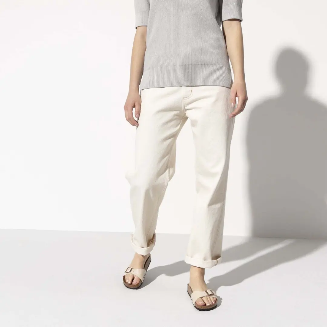 Birkenstock Madrid Slides - Maat 37 Pearl White - afbeelding 6 van 6