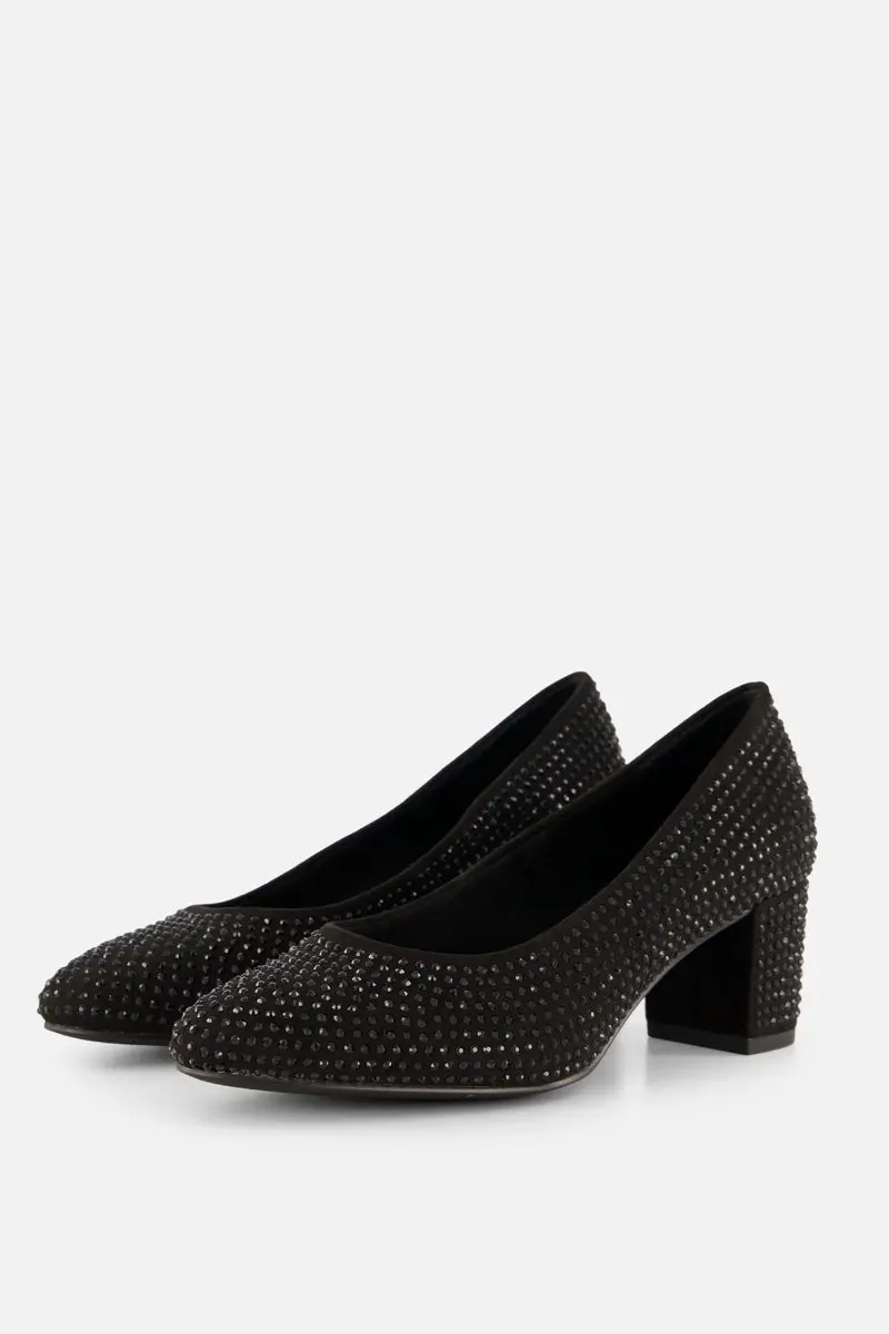 Marco Tozzi Pumps zwart Textiel