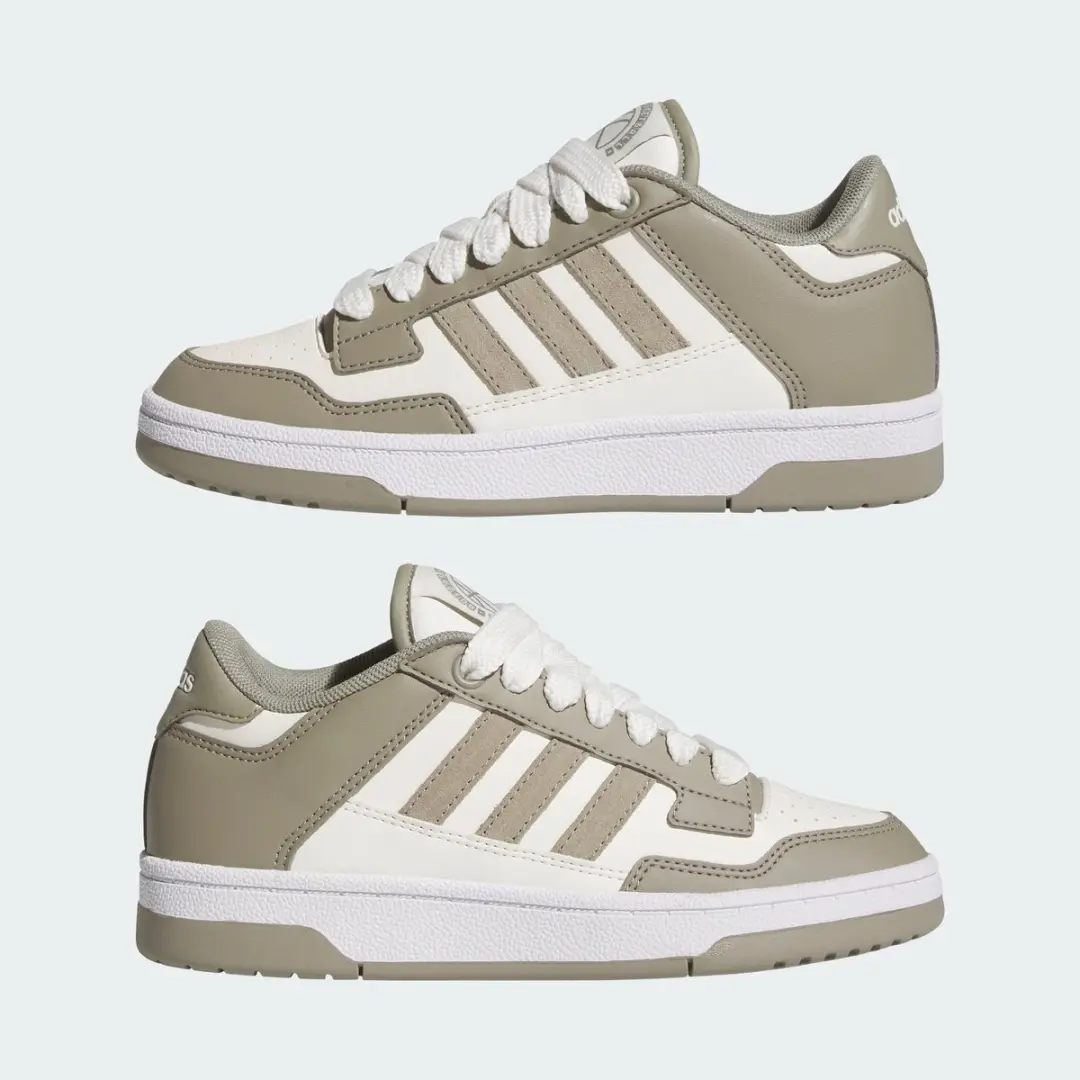 Adidas Rapid Court Low NRA55 - Kinderschoenen 38 2/3 - Groen - afbeelding 3 van 6