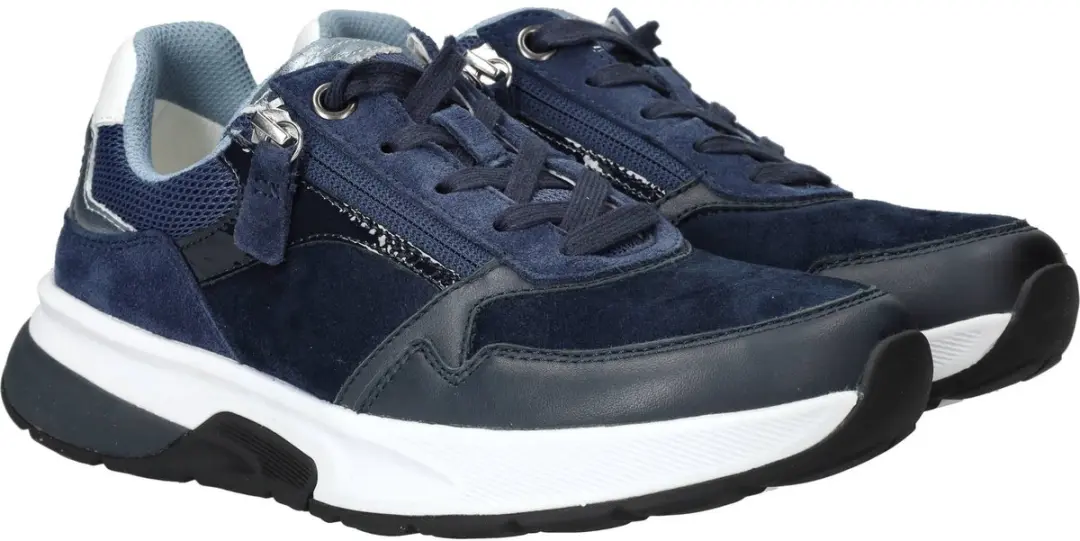 Gabor Rollingsoft Sneakers 86.847.66 - Dames - Blauw - afbeelding 3 van 6